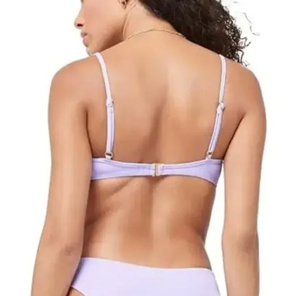 L*Space Ridin' High Ribbed Helena Top in Purple Size Small - Picture 5 of 6